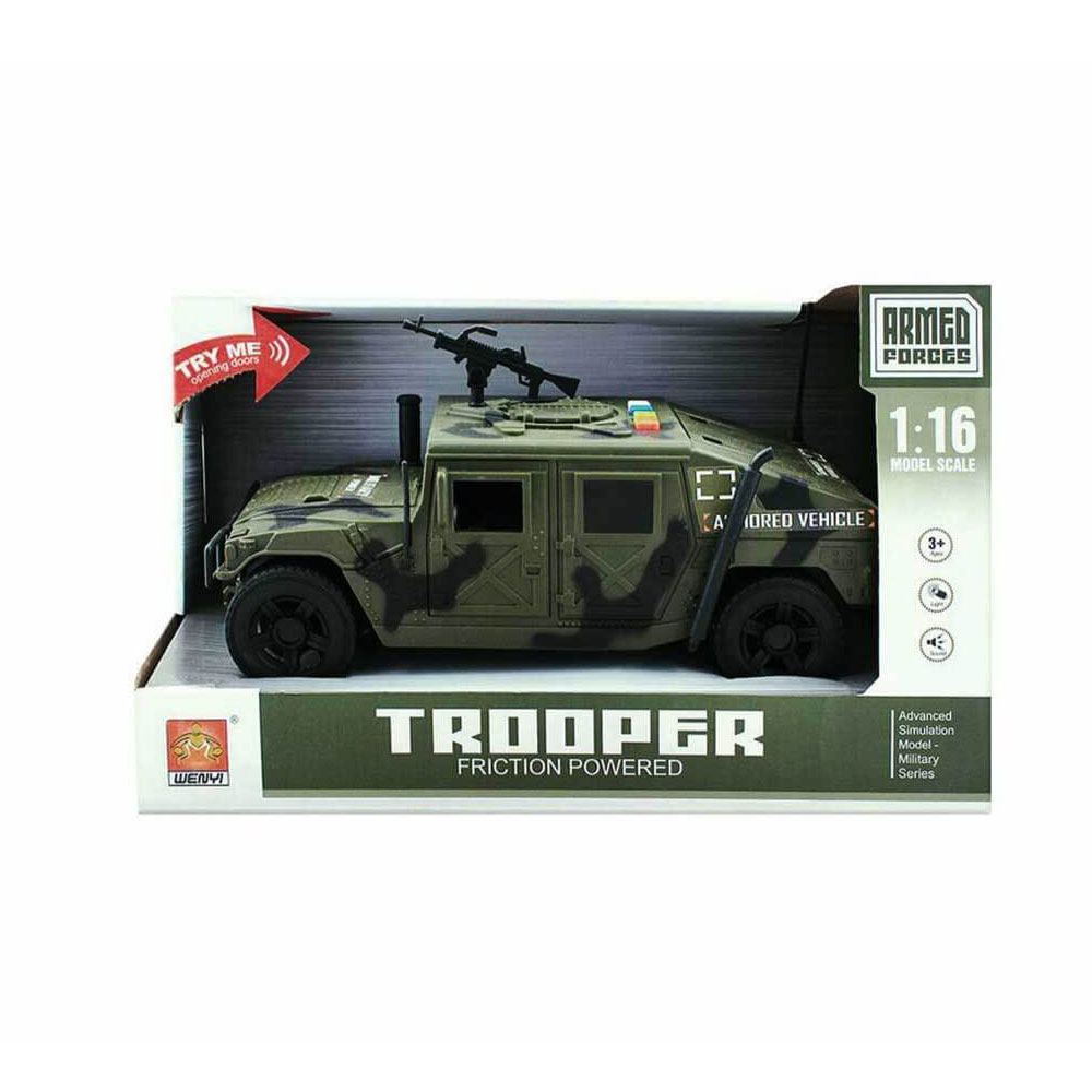 Rotaļu militāra mašīna Trooper