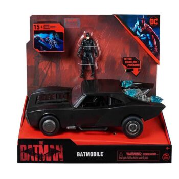 The Batman Batmobile фигурка и машина Бэтмена 6060519