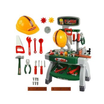 Детский стол с игрушечными инструментами