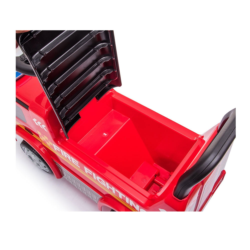 Детская толкательная пожарная машина MERCEDES