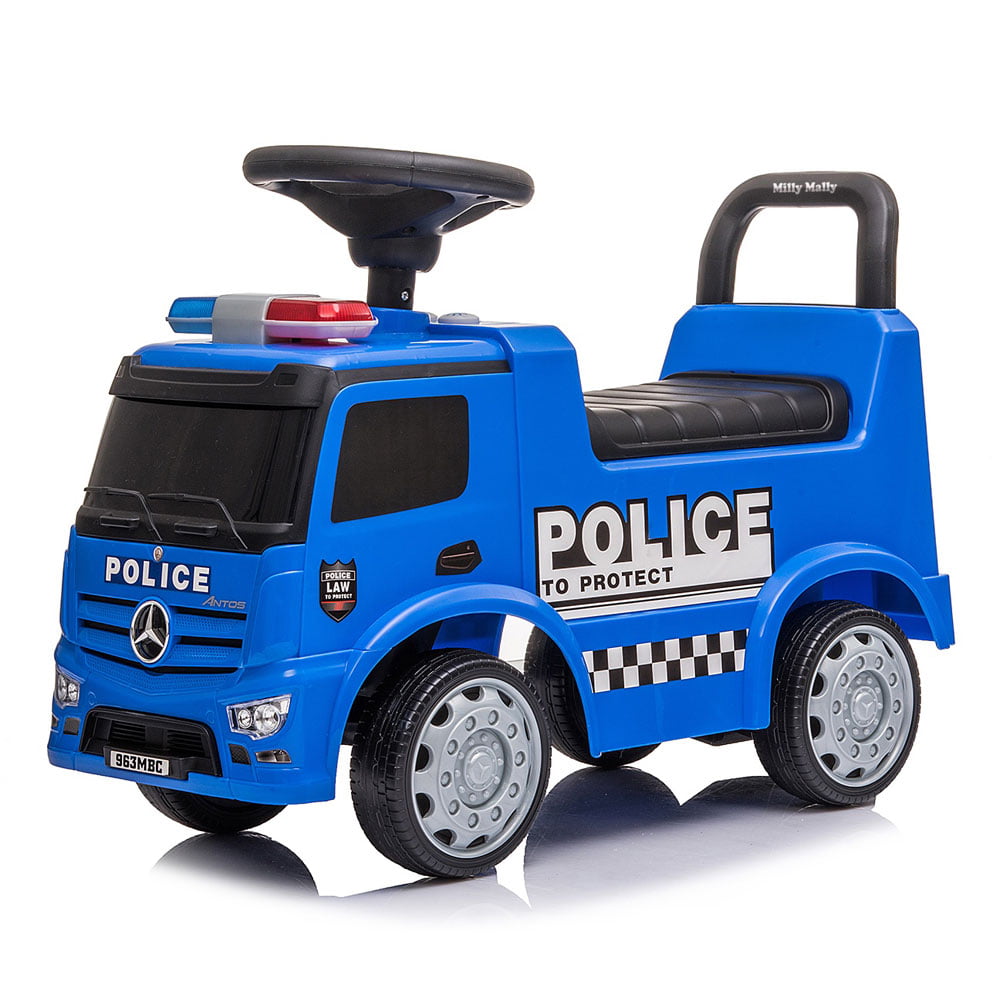 Детская толкательная полицейская машина мерседес