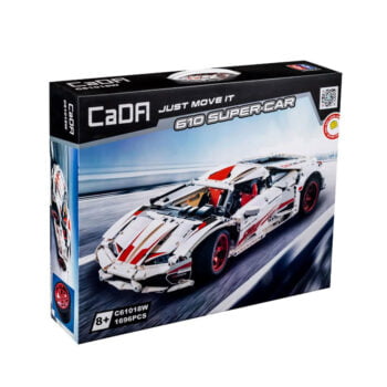 CaDA C61018W “610 Super Car” konstruktors Super mašīna