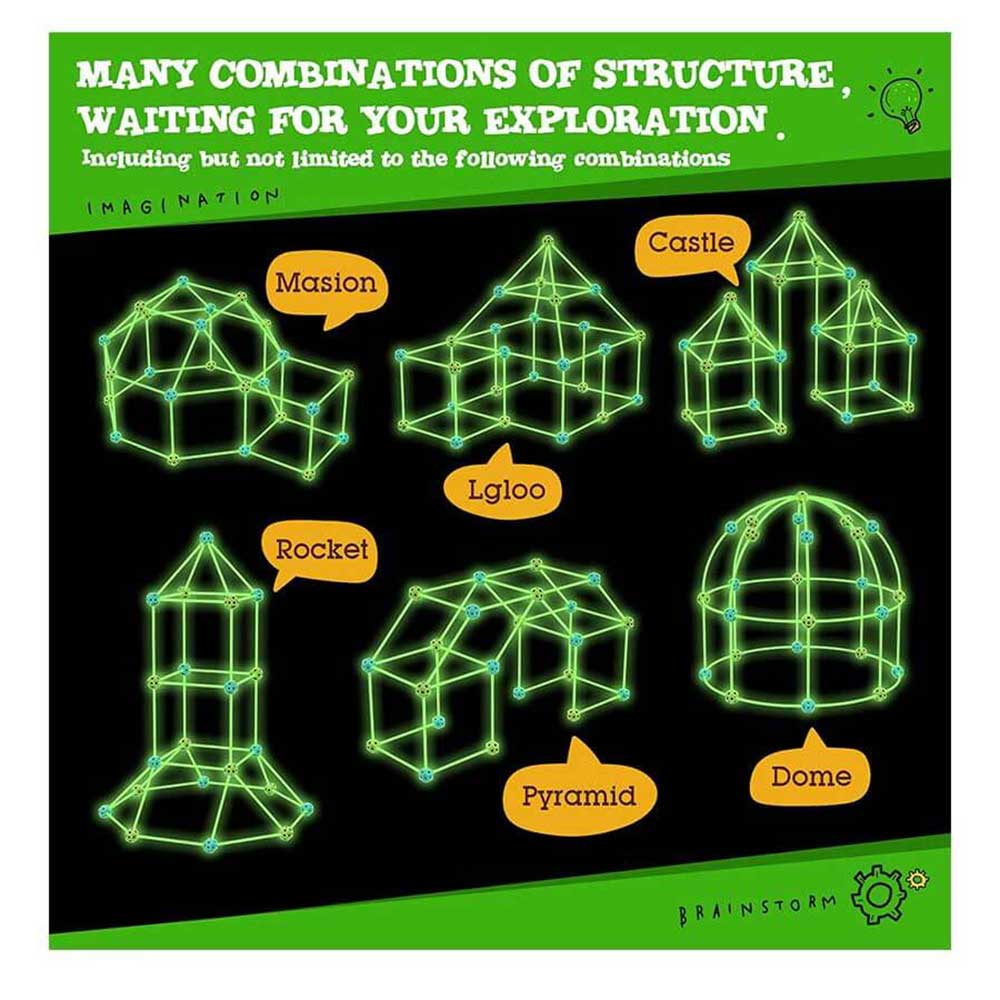 Конструктор из соломок Creative Forts
