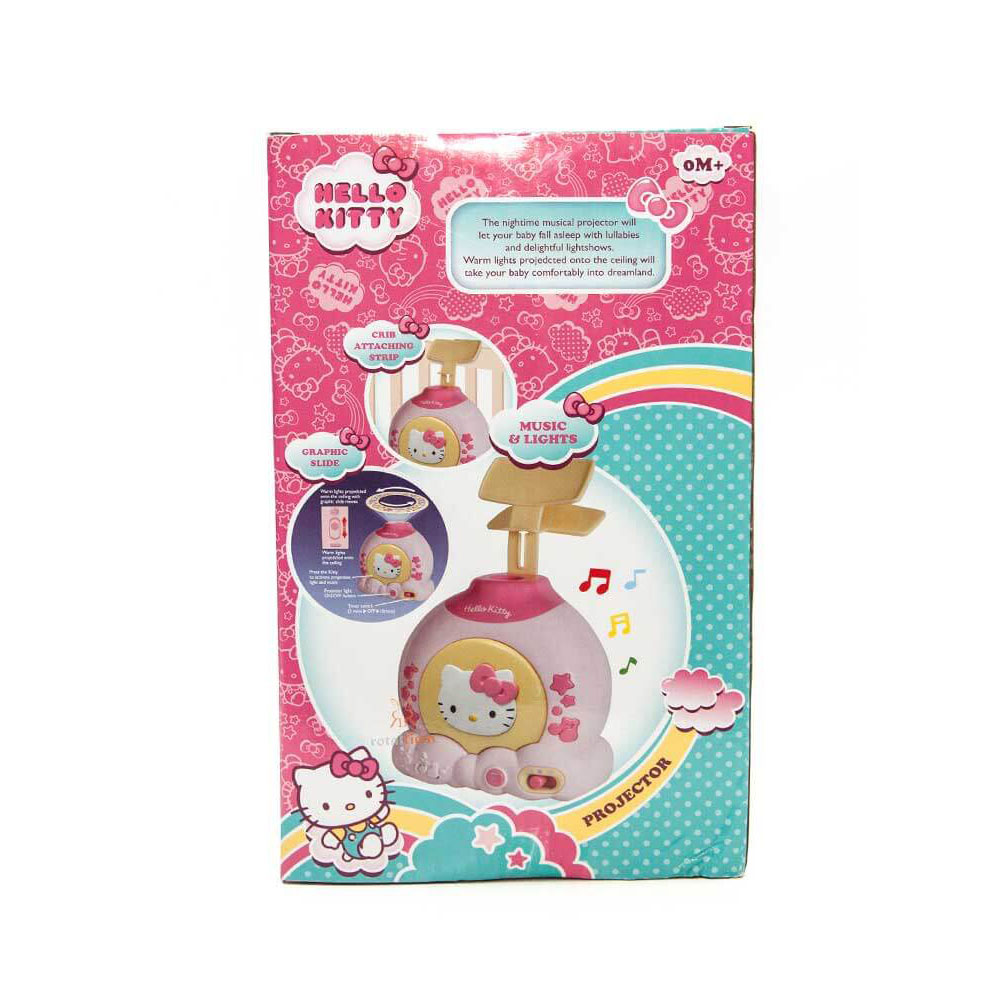 Bērnu nakts projektors gultiņai Hello Kitty