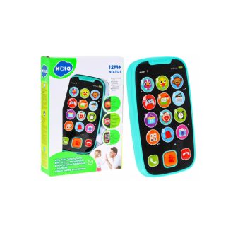 Hola 3127 Blue “My First Smartphone”, bērnu rotaļu mobilais telefons
