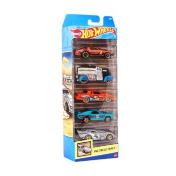 Hot Wheels Auto Modeļi 5 Pack Circle Track