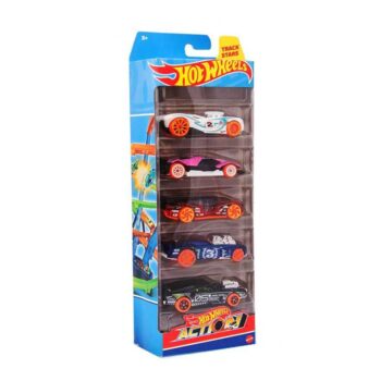 Hot Wheels Auto Modeļi 5 Pack Action