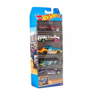 Hot Wheels набор моделек 5 Pack Demo Destruction