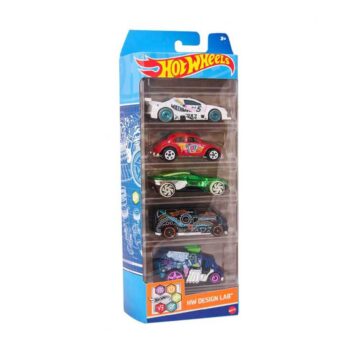 Hot Wheels Auto Modeļi 5 Pack Design Lab