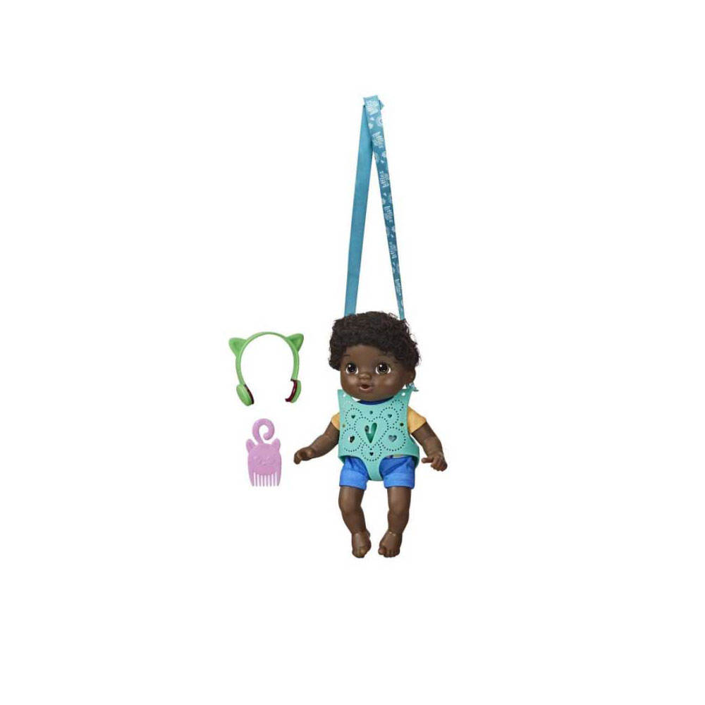 Lelle mazulis Baby Alive slingā