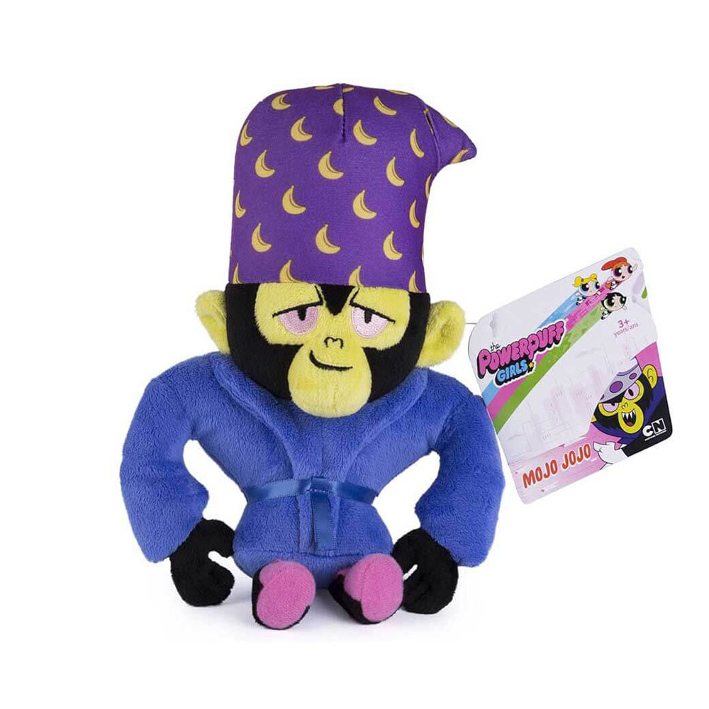 Mojo Jojo Powerpuff Girls mīkstā rotaļlieta