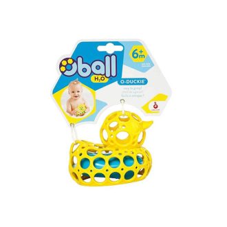 Oball O-Duckie vannas rotaļlietas mazuļiem dzeltena pīle