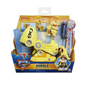 Spin Master Paw Patrol The Movie Rubble Deluxe Vehicle