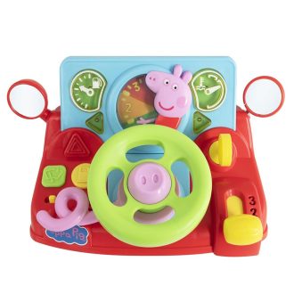 Детский игрушечный руль свинка Пеппа Peppa Pig Mini Driver