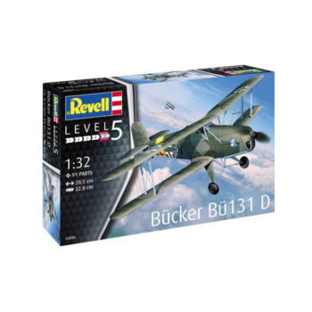 Bucker Bu-131 Jungmann Revell 03886 konstruktors