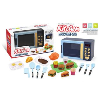 Rotaļu mikroviļņu krāsns ar aksesuāriem