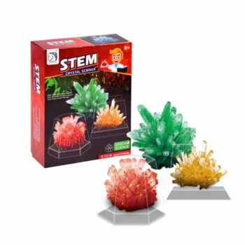 Kristālu audzēšana STEM