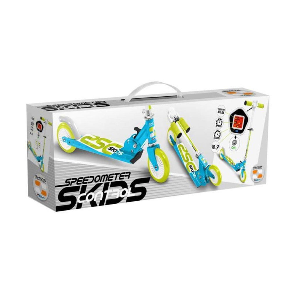 Детский самокат со спидометром