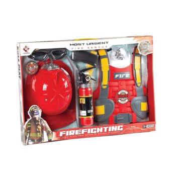 Костюм, игровой набор пожарника Fire Fighting