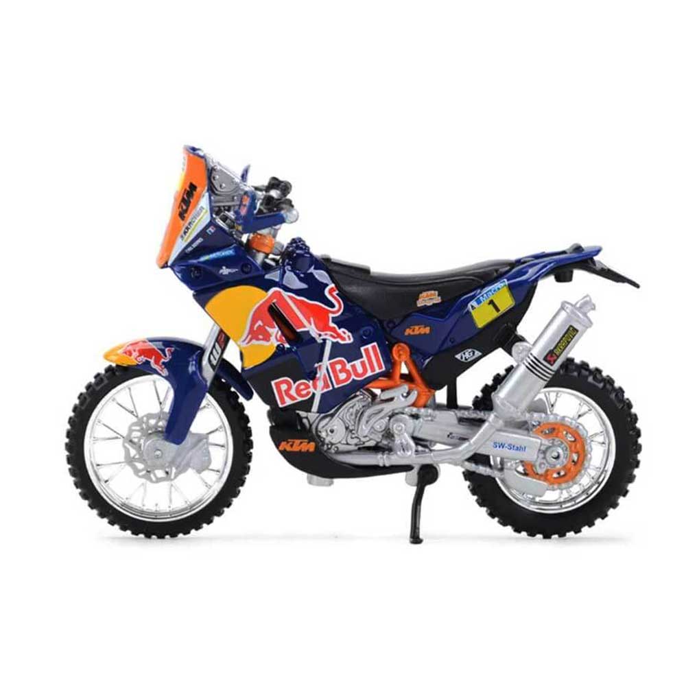 Red Bull KTM 450 Rally Dakar motocikla modelis 1/18 Bburago