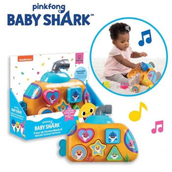 Baby Shark muzikālais sorteris ( rotaļlieta )