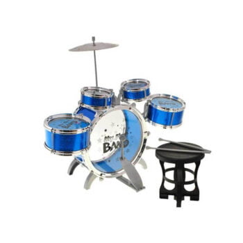 Детский набор барабанов со стульчиком