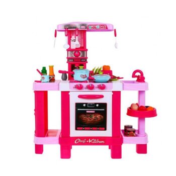 Liela rotaļu virtuve ar cepeškrāsni un izlietni