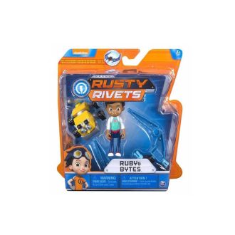 Rusty Rivets Ruby and Bytes figūriņas un rotaļlietas