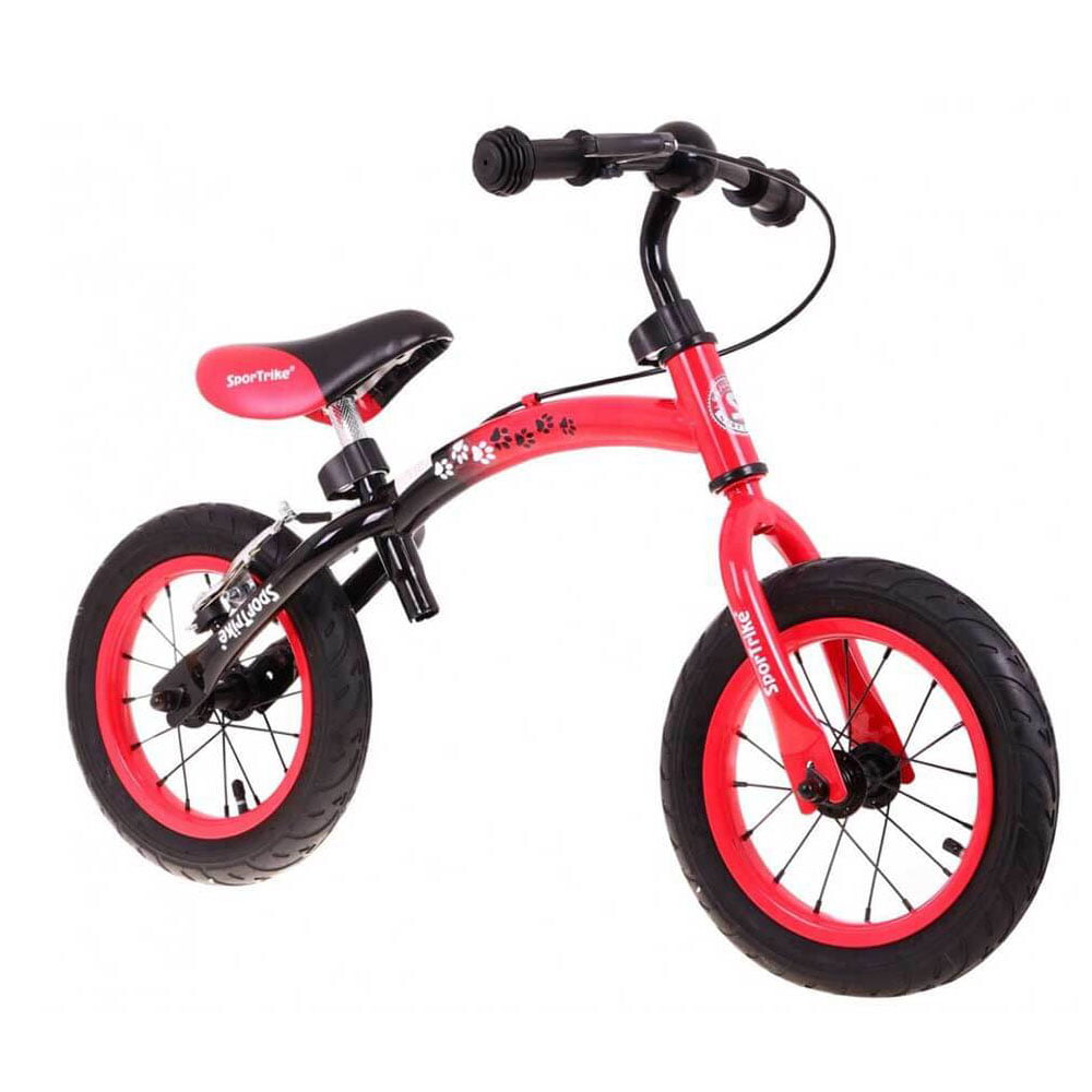 Детский балансовый велосипед беговел с надувными колёсами