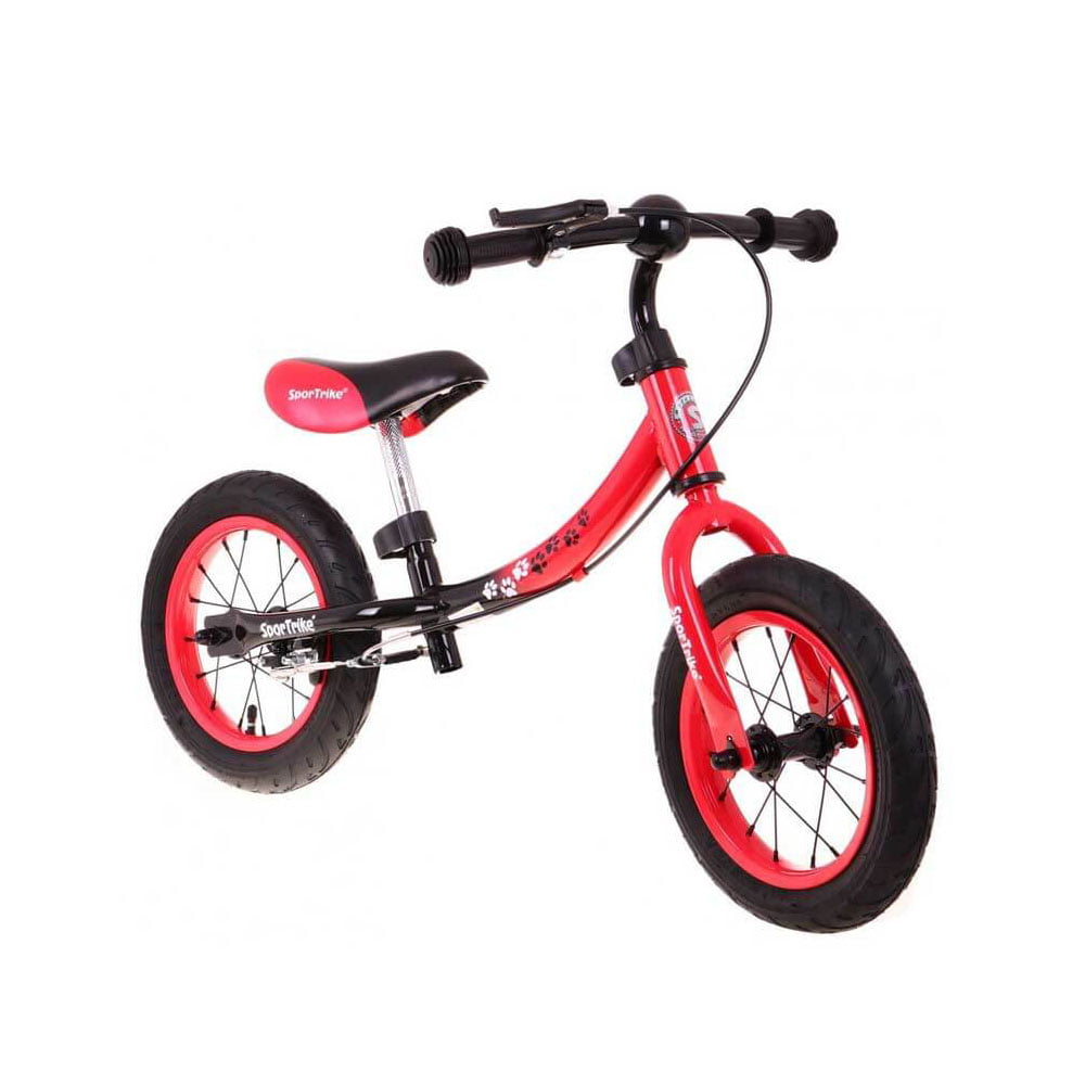 Детский балансовый велосипед беговел с надувными колёсами