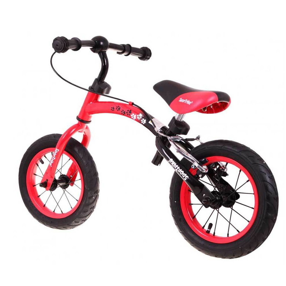 Детский балансовый велосипед беговел с надувными колёсами