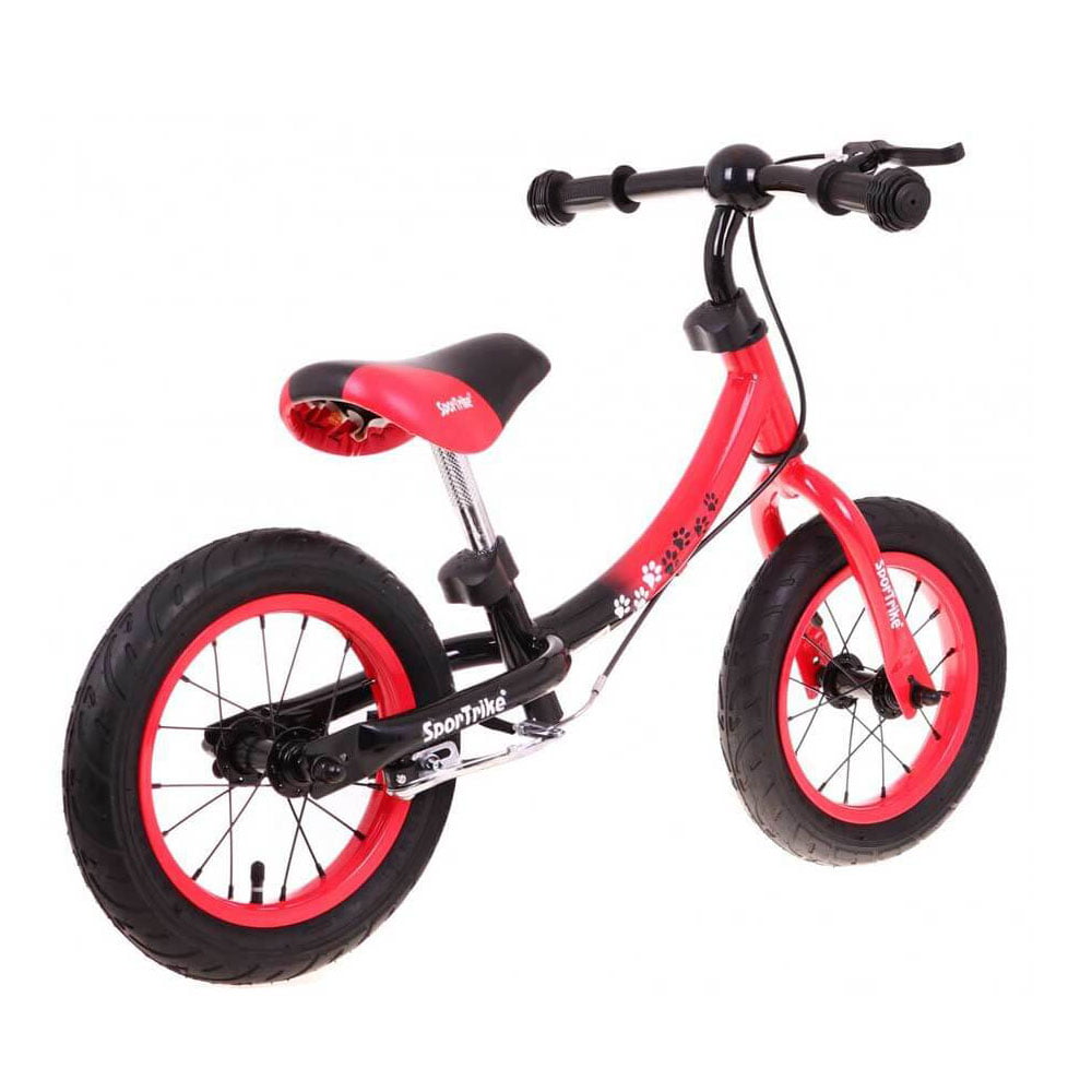 Детский балансовый велосипед беговел с надувными колёсами