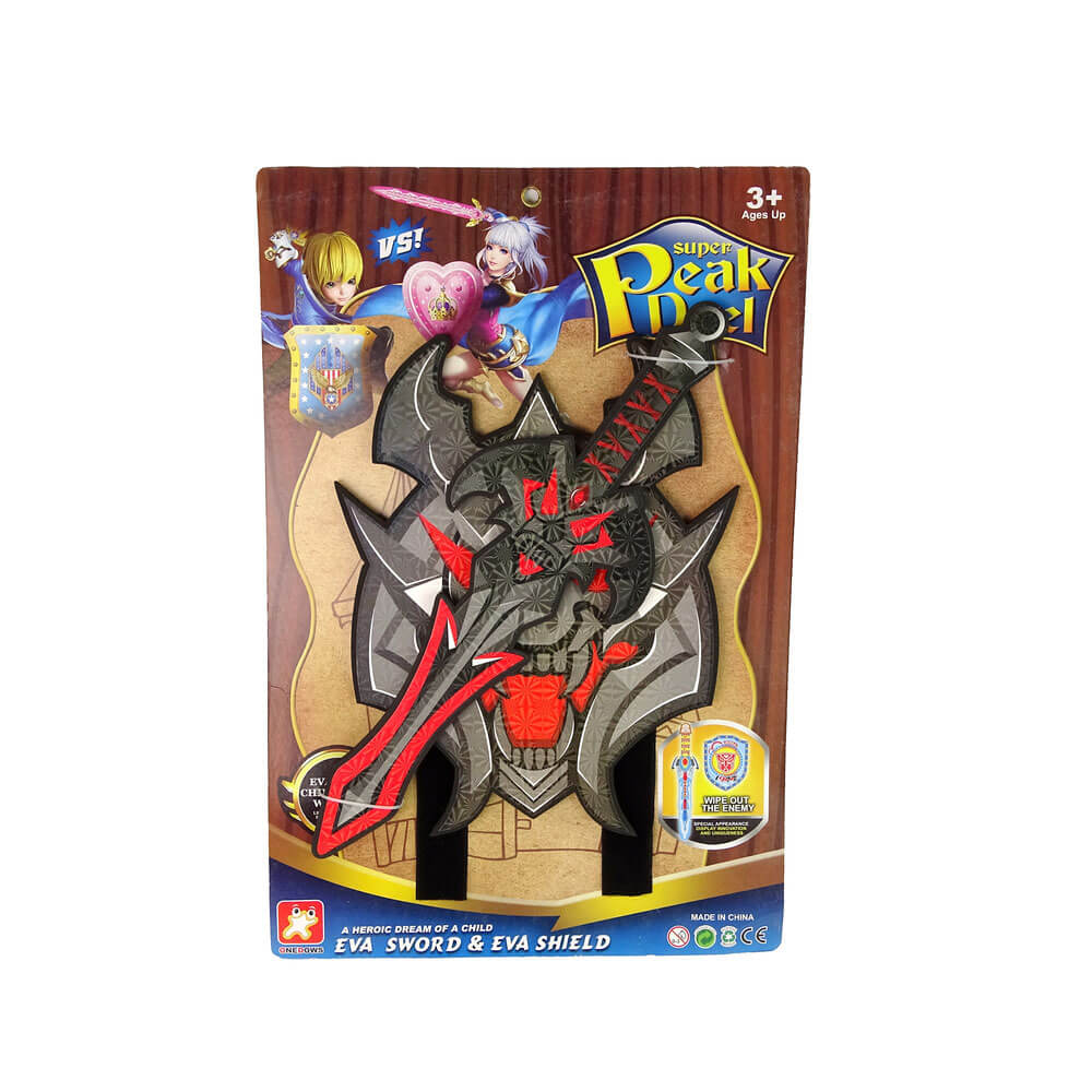 Rotaļu zobens un vairogs