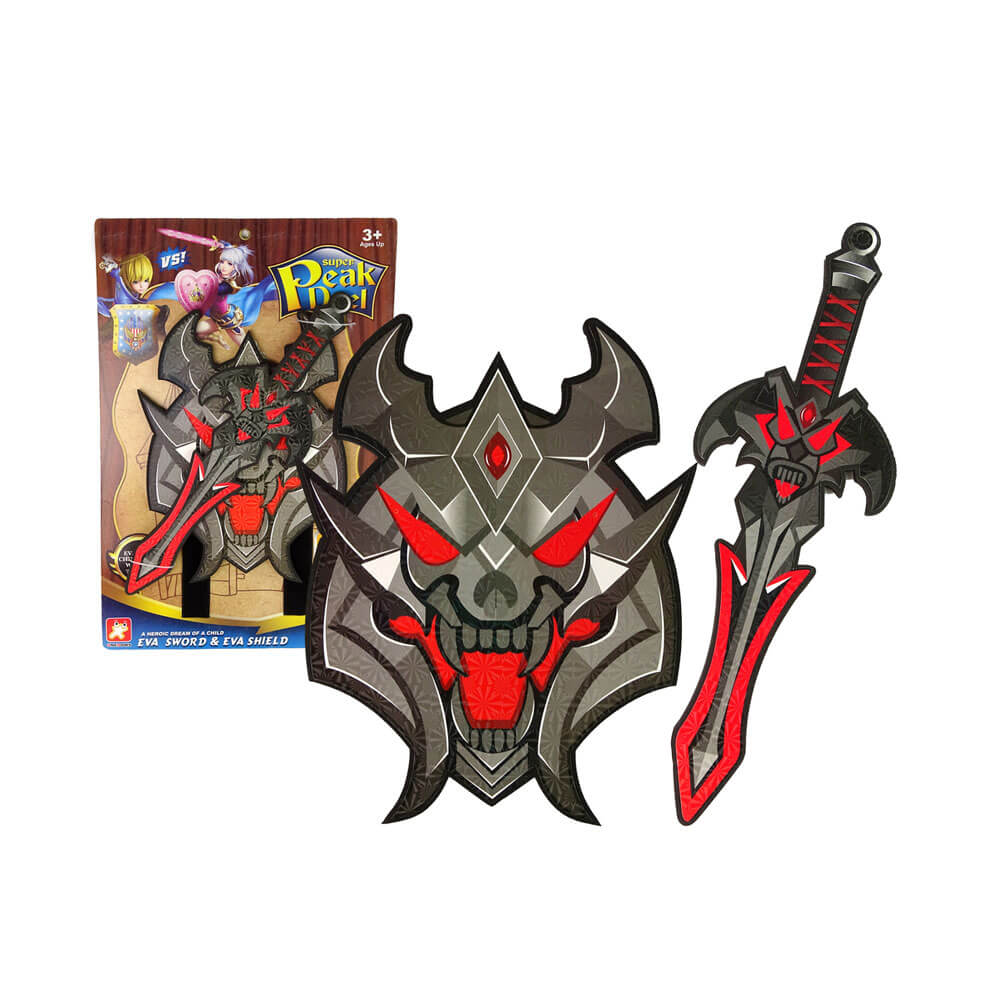 Rotaļu zobens un vairogs