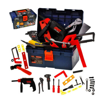 Rotaļu instrumentu kaste bērniem.