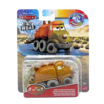 Krāsu mainošās mašīnas. Cars Colour Changing Baby Quadratorquosaur