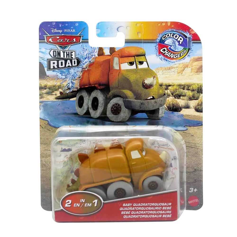 Krāsu mainošās mašīnas. Cars Colour Changing Baby Quadratorquosaur