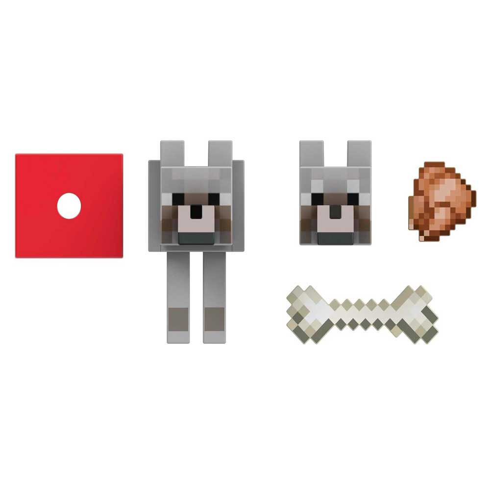 Майнкрафт Diamond Level фигурка Волка HLN41