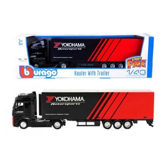 Mercedes-Benz Actros Yokohama игрушечная фура 1/43 Bburago 31460