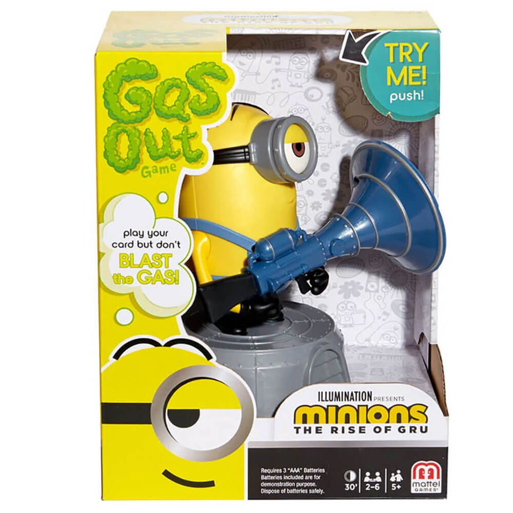 Illumination Presents Minions the Rise Of Gru Gas Out spēle GMC35