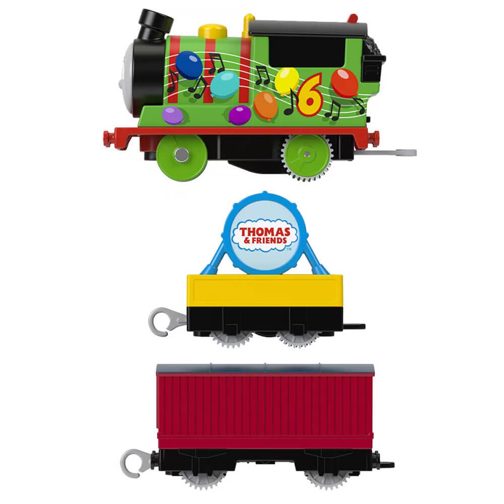 Игрушечные поезда Томас и его друзья HFX92 Party Train Percy HDY72