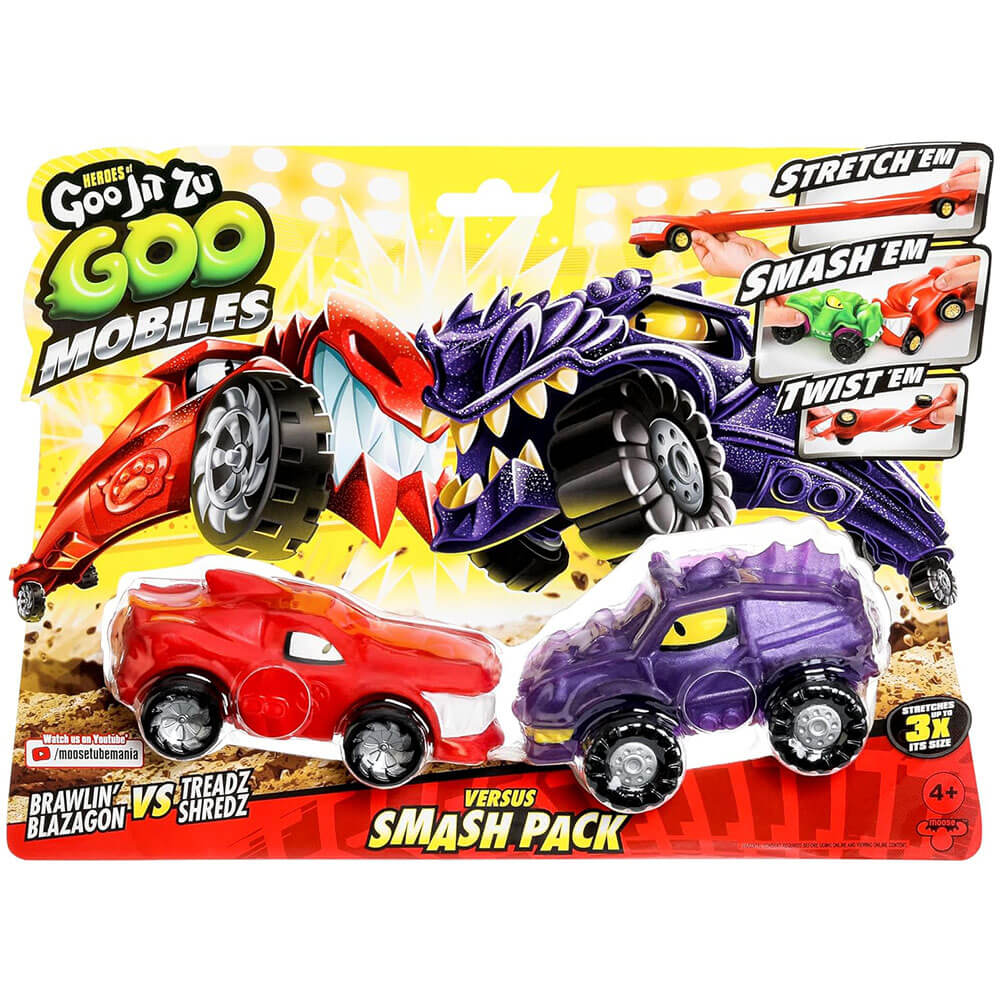 гу джи цу машинки Smash Pack 42575 Brawlin vs Treadz