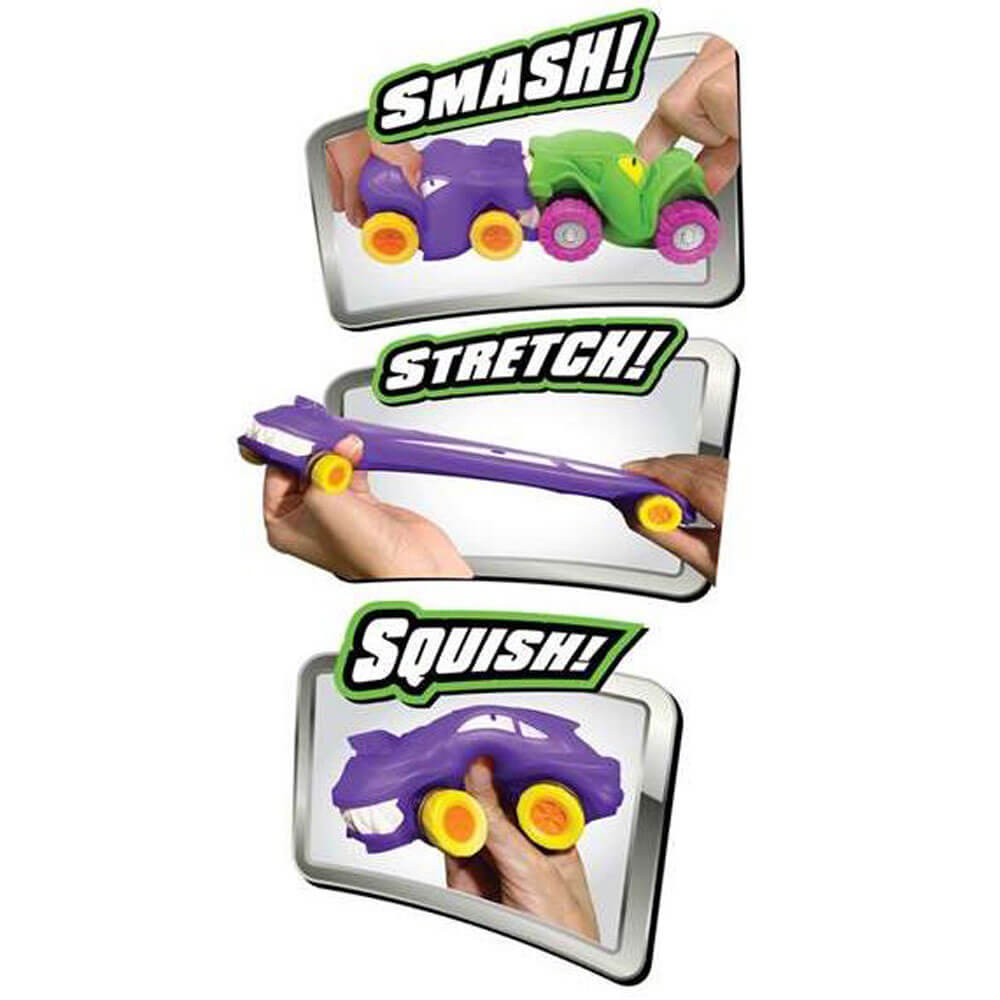 гу джи цу машинки Goo Jit Zu Goo Mobiles Smash Pack 42575 Brawlin vs Treadz