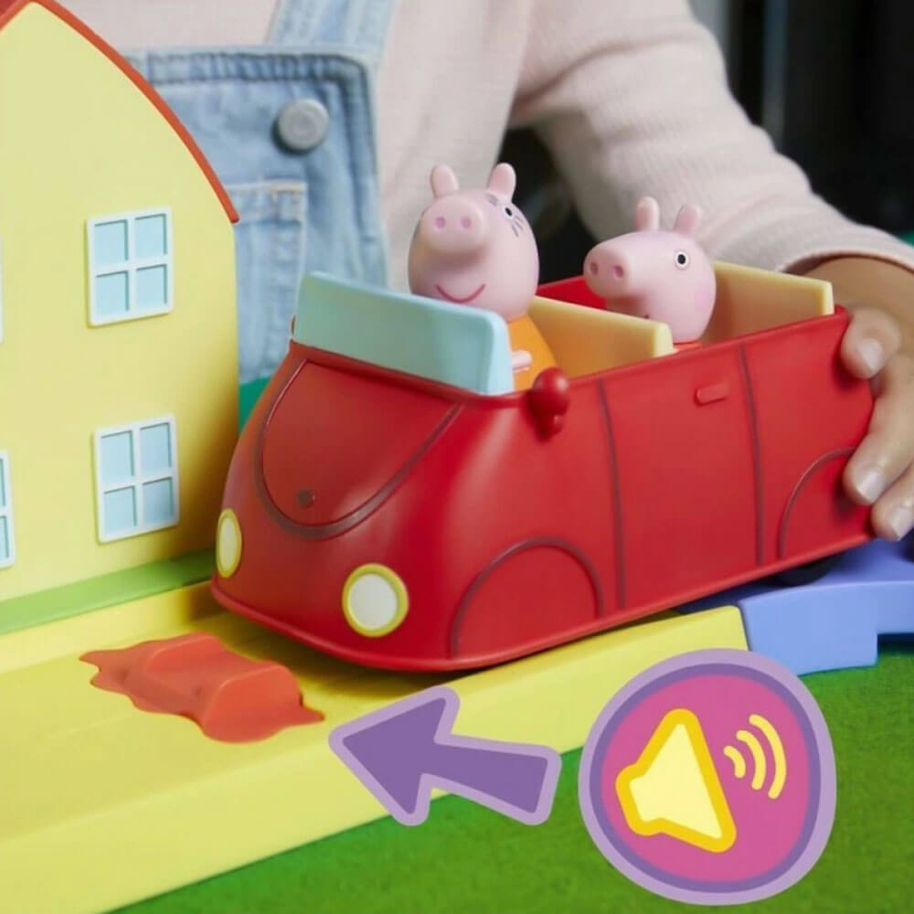 Игрушечная авто трасса свинка Пеппа Peppa Pig F4822 Hasbro