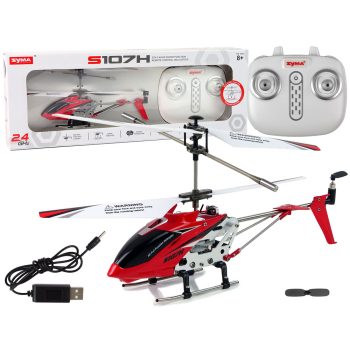 Syma S107H Red radiovadāms helikopters