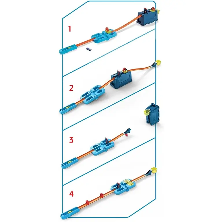 Hot Wheels trase Track Builder Unlimited Stunt Crash Box GVG09