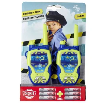 Bērnu policijas rācijas Dickie walkie talkie