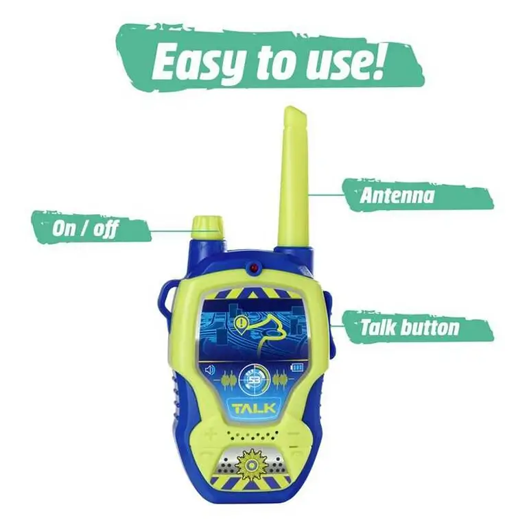 Bērnu policijas rācijas Dickie walkie talkie