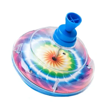 Детская игрушка юла со светом и звуком Peg-Top