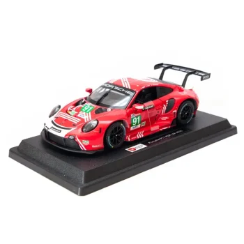 Porsche 911 RSR LM 2020 1/24 модель автомобиля Bburago 28016